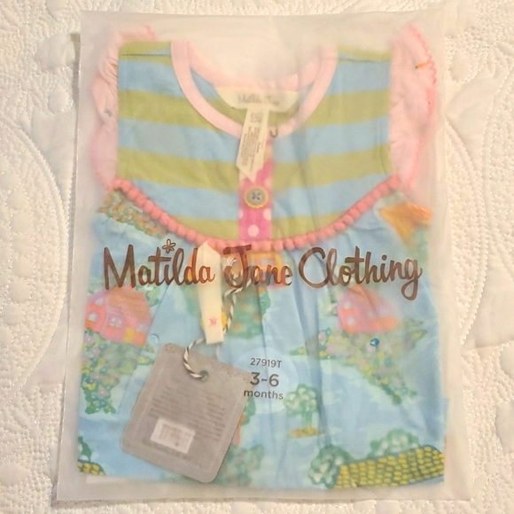 NWT!! Matilda Jane In the Neighborhood Baby Tunic - Picture 3 of 4